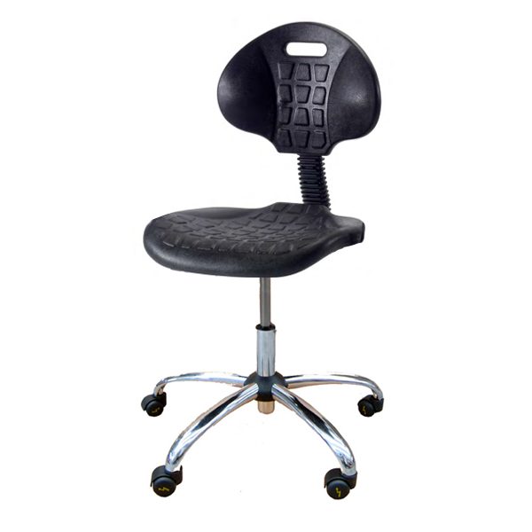 Antistatic ESD Chair made of PU mod. 24P with Wheels