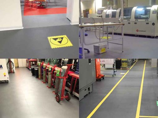 R-TILE | ESD Safe Dissipative Vynil Flooring for EPA Areas