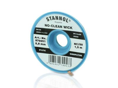 Stannol 870051 - No-Clean Desoldering Wick for Lead-Free Alloys