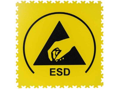 Pavimento ESD dissipativo R-Tile (spessore 5mm, carrellabile)