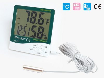 Pro'sKit NT-312 - Digital Temperature Humidity Meter with Probe