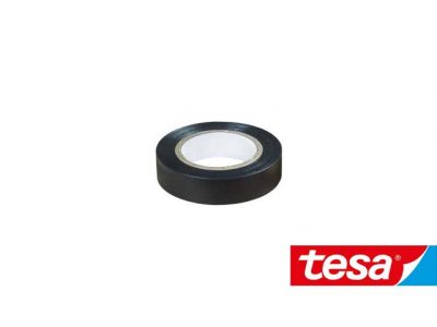 Nastro isolante Tesa Nero in PVC autoestinguente (2 formati)
