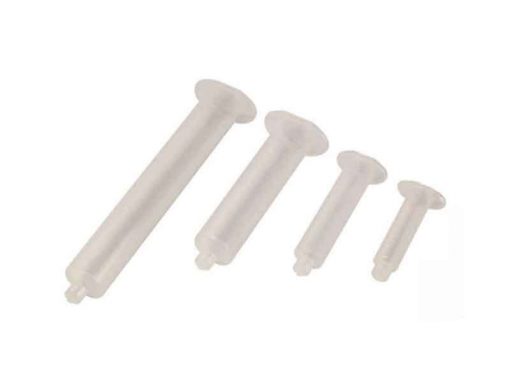 Dispensing Syringe without Piston for Flux, Glue, Solder Paste – Clear/Transparent (50pcs, 5-10-30-55cc)