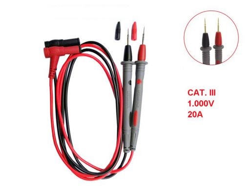 Spare Cables for Multimeter (CAT. III, 1000V, 20A)