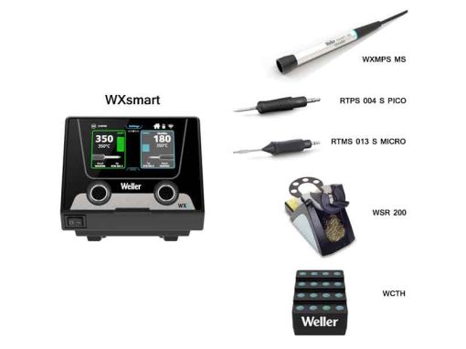 Weller WXsmart Pico/Micro Soldering Set (T0053454699) - Scope of Supply