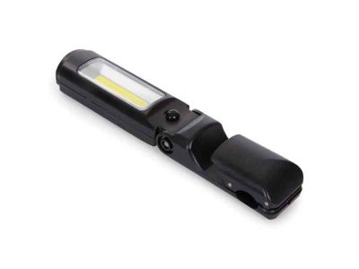 Lampada torcia LED snodabile con gancio e magnete (80lm+15lm)