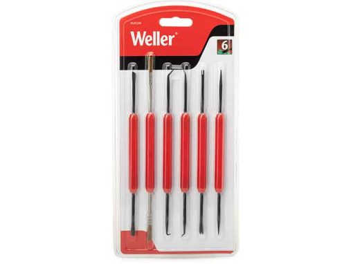 WLACCSAK-02 Weller - Kit 6 attrezzi per ausilio saldatura - Confezione