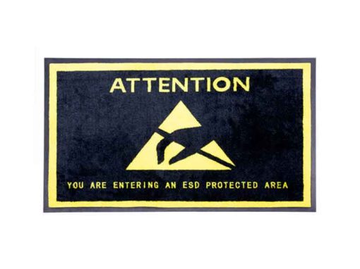 ESD Doormat with EPA Warnings (600x1000mm)